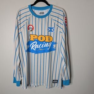 Star Wars Pod Racing Striped Long Sleeve Shirt